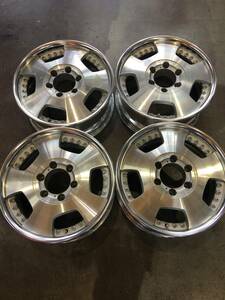 ★☆WORK EuroLine? 17×7.5JJ 6H/139.7 +30 4本　キャップ無☆★