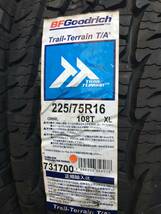 ●○新品未使用　BFGoodrich Trail-Terrain T/A 225/75R16 4本　在庫処分○●_画像3