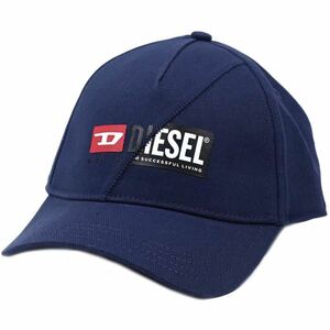 DIESEL キャップ　ネイビー　ディーゼル　帽子 ベースボールキャップ　新品タグ付き