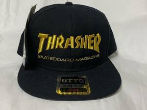 OTTO THRASHER スラッシャー SNAPBACK CAP キャップ 帽子 ブラック 展示未使用品