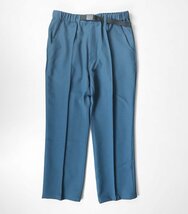 美品★ kelen ケレン ◆ PIN TUCK SHOE CUT PANTS TABI スラックス パンツ ブルー 40サイズ ◆ZX16_画像1