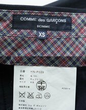 COMME des GARCONS HOMME ◆ セットアップ スーツ 黒 XSサイズ テーラードジャケット スラックス コムデギャルソン オム ◆1/G083_画像10