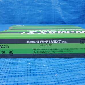 ★1000円即決! upch Speed Wi-Fi NEXT WiMAX 2＋ W02 HWD33SGU UQ HWD33 W02 GREEN Speed Wi-Fi NEXT 箱説明書付き 動作確認済みの画像6