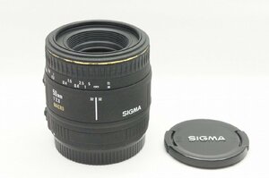 【アルプスカメラ】SIGMA シグマ 50mm F2.8 EX MACRO Cannon キヤノン EFマウント 単焦点レンズ 230802v