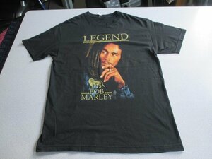 Z5318 free shipping [ souvenir BOB MARLEY/ Bob ma- Lee LEGEND / REGGAE/ Reggae ROOTSWEAR] short sleeves print T-shirt men's old clothes 