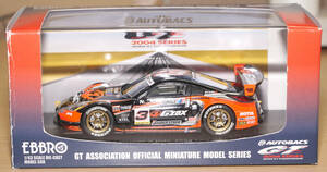 EBBRO エブロ 1/43 NISSAN 日産 JGTC 2004 G'ZOX SSR HASEMI Z ハセミ Z LATE TYPE ブラック/レッド 新品未開封 送料無料