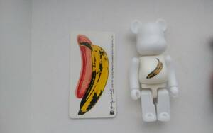 BE@RBRICK ベアブリック シリーズ23 Andy Warhol 100% アンディ・ウォーホル　banana バナナ