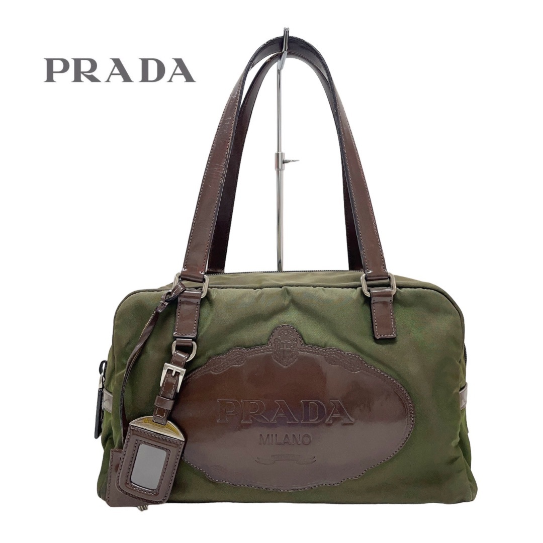 販売スペシャル PRADA プラダ BR4634 トートバッグ NYLON JACQUARD