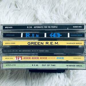 (CD 6枚セット) R.E.M. (アール・イー・エム) ※ディスク小キズ・クモリ有。再生確認済。 (管理番号R(83)5-2)