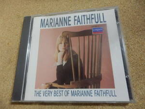 CD輸入盤;マリアンヌ・フェイスフル「The Very Best of MARIANNE FAITHFULL」