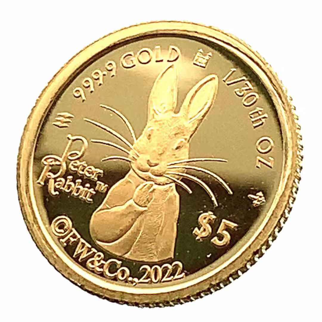 ピーターラビット 金貨の値段と価格推移は?|6件の売買データから