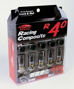 レーシングコンポジットR40/20個入り/4個は予備/ラルゴ/日産/M12×P1.25/ロック&ナットsetクラシカル/RC13K