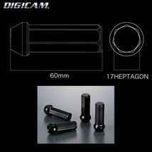 七角形袋ナット60mm/20個入り/クレスタ/トヨタ/M12×P1.5/クロモリレーシングナット/ロック無し/CN7F6015-20_画像3