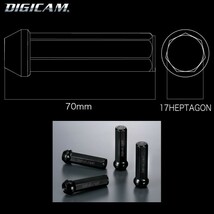 七角形袋ナット70mm/16個入り/ラシーン/日産/M12×P1.25/クロモリレーシングナット/ロック無し/CN7F7012-16_画像3