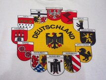 ビンテージ80's●キッズDEUTSCHLANDプリントTシャツ白size M●230802c1-k-tsh 1980s子供服トップス古着ドイツ_画像5