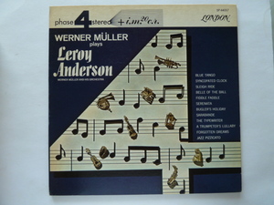 ★ムード■ウェルナー・ミューラー / WERNER MULLER■WERNER MULLER PLAYS LEROY ANDERSON 