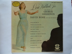 ★ムード■デヴィッド・ローズ / DAVID ROSE■LOVE WALKED IN