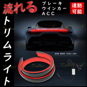 LED sequential current . brake lamp turn signal trim light Wing red T20 S25 T20 synchronizated possibility spoiler carbon 1 pcs price 