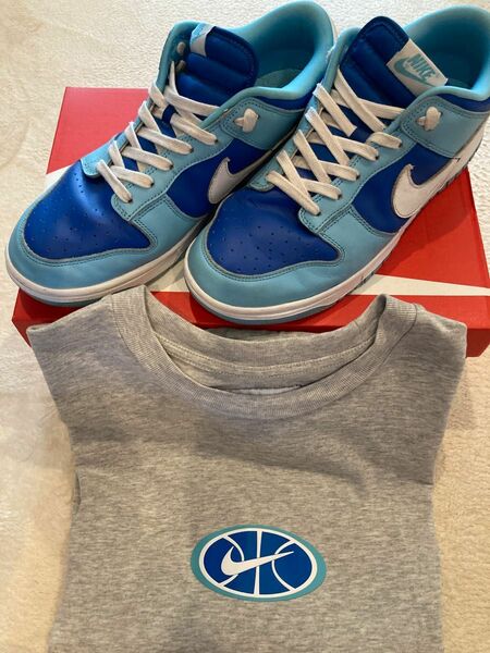 NIKE DUNK LOW RETRO QS Ｔシャツセット！