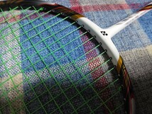 YONEX ヨネックス ボルトリック 80 VOLTRIC 80 4UG5 中古廃番 バドミントンラケット 国内正規品 リーチョンウェイ ピーターゲード攻撃型_画像6