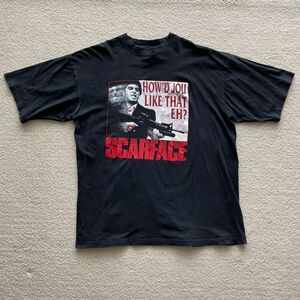 SCAR FACE スカーフェイス USA ヴィンテージTシャツ XL