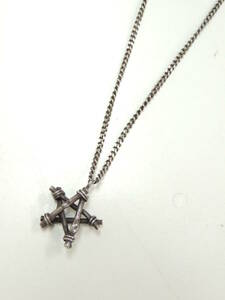 ◆ 美品 定価14300円 トローヴ TROVE TWIGGY STAR NECKLACE ( SILVER ) シルバー925 スター 星 デザイン ネックレス