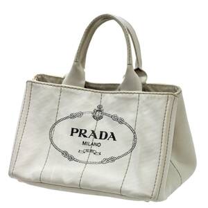 PRADA/プラダ トートバッグ カナパ アイボリー BN1877 FS BCランク