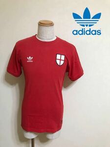 adidas originals ENGLAND アディダス オリジナルス イングランド FIFA W杯 Tシャツ 赤 トップス 半袖 サイズL レッド