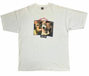 90s ビンテージ ウォレスとグルミット Tシャツ