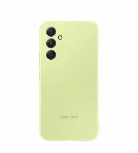 【純正品】Galaxy A54 5G ◆ Silicone Cover シリコンカバー ライム Samsung ロゴ オフィシャル【並行輸入品】SC-53D SCG21