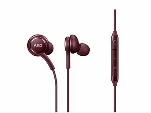 SAMSUNG純正◆EO-IG955 Earphones Tuned by AKG /Galaxy ギャラクシーイヤホン赤[並行輸入品]バルク品【携帯付属純正イヤホン】3.5mm