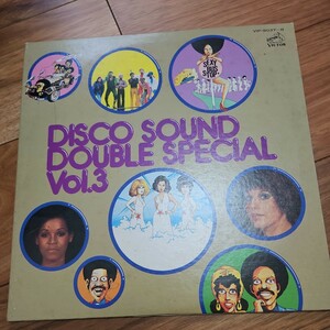 ディスコ　DISCO SOUND DOUBLE SPECIAL VOL3 LP レコード