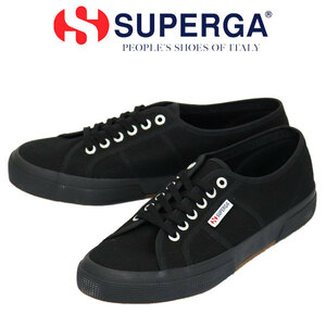 SUPERGA (スペルガ) S000010 2750-COTU CLASSIC キャンバス スニーカー 996 FULL BLACK SPG047 44-約28.5cm