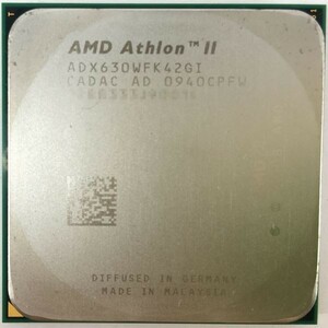 AMD Athlon Ⅱ X4 630 ×1枚 2.80GHz プロセッサ ADX630WFK42GM ADX630WFK42GI ソケット AM2+ AM3 デスクトップ用【中古】【送料無料】