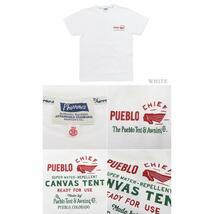 【新品タグ付 定価5,720円】 Pherrow's フェローズ Tシャツ 22S-PT13 PUEBLO CHIEF M_画像7