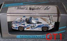 銀箱 1/43 ポルシェ 911 GT1 25号 ブーツェン ルマン 1996 PORSCHE_画像1