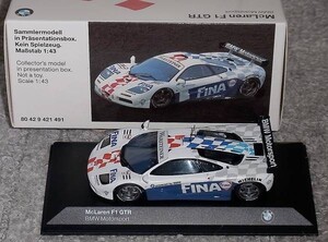 BMW別注 1/43 マクラーレン F1 GTR プレゼン ルマン 1996 McLaren 