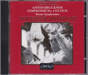 ★CD ORFEO Bruckner:Symphonie No.4 Romantische ブルックナー:交響曲第4番ロマンティック *フォルクマール・アンドレーエ