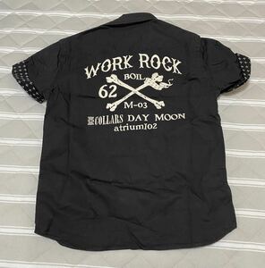 ♪SKULL WORKS(スカルワークス) COLLARS◆半袖 プリントTeeシャツ◆ブラック◆SIZE：L