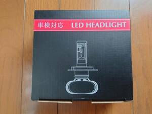 【美品：使用期間小】CARINGJAPAN 車検対応 LEDヘッドライト H4 