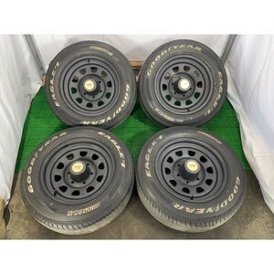 2020年製 グッドイヤー EAGLE #1 NASCAR 215/65R16C 109/107R/DAYTONA 7J 6H 139.7 約+20 Φ110/4本/札幌市手渡し可 D_QP_281