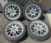 BBS RE5005 鍛造 17x7.0J +48 PCD 100/5H 215/45R17 プリウス30 (4本セット) 2020年15週生産 美品_画像1