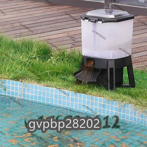  new arrival fish automatic feeder solar indoor outdoors fish. ... for 6L high capacity Smart timer 120° minute . feeding design moisture prevention LED display simple operation 