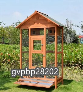 . sale! practical goods * bird cage holiday house breeding cage large * parrot for breeding cage bird cage construction type house . corrosion material cleaning easy small animals pet accessories 