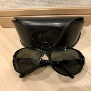 PERSOL ペルソール サングラス 黒縁 ブラックフレーム 