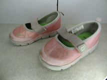 全国送料無料 ナイキ NIKE フリー FREE 子供靴キッズベビー女の子履かせやすいピンク色ストラップスニーカーシューズ12cm_画像1