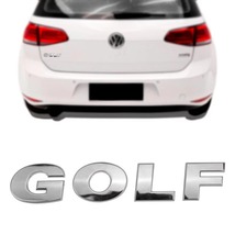 エンブレム 書き VW Volkswagen フォルクスワーゲン Golf ゴルフ BIG 大きい リア フード メッキ クラシック カー G5 G6 G7 同梱発送可能_画像4