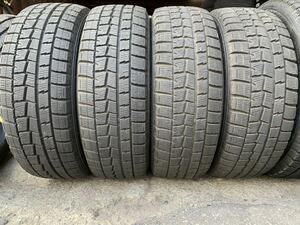 バリ溝　スタッドレス4本セット ダンロップ WINTER MAXX WM01 185/65R14