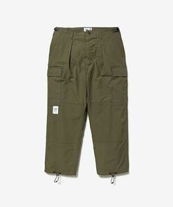 【新品未使用】02 M Wtaps MILT2301 / TROUSERS / COTTON. RIPSTOP 23SS トラウザーズ カーゴパンツ ダブルタップス