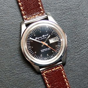 [Jacques Monnat]Caribbean300 Vintage / wristwatch men's stylish brand popular 30 fee 40 fee 50 fee 60 fee recommendation present 